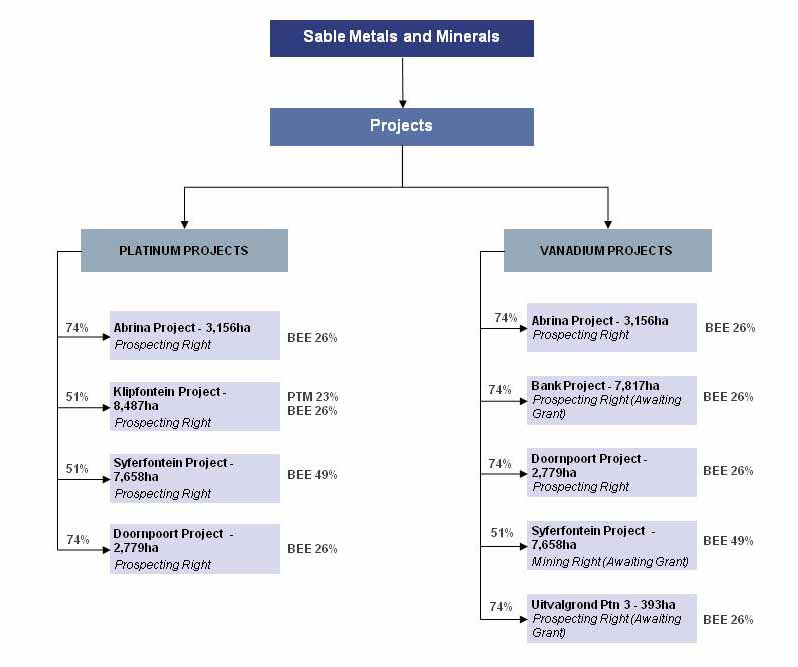 Sable Platinum Holding Structure